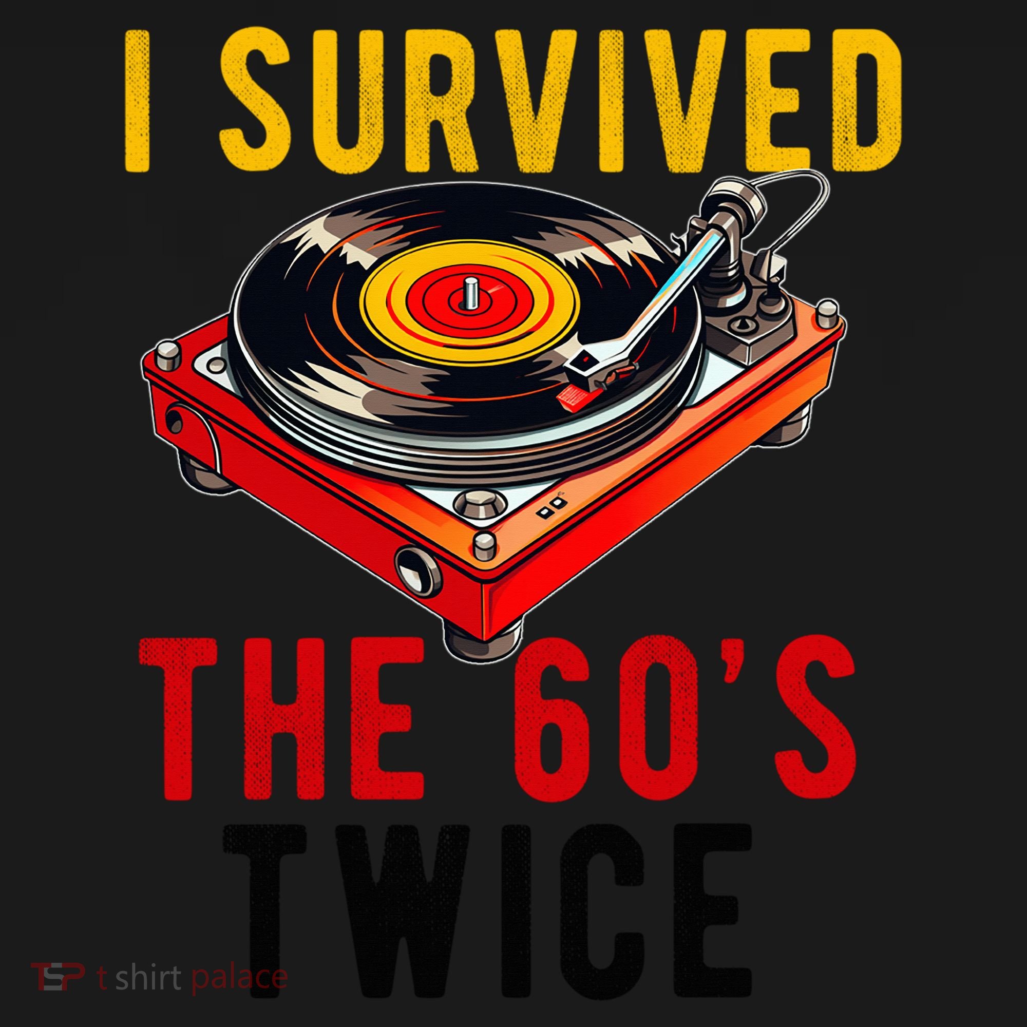 I Survived The 60s Sixties Twice 70th Birthday 60th Backpack
