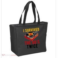 I Survived The 60s Sixties Twice 70th Birthday 60th Tote Bag thumb 2
