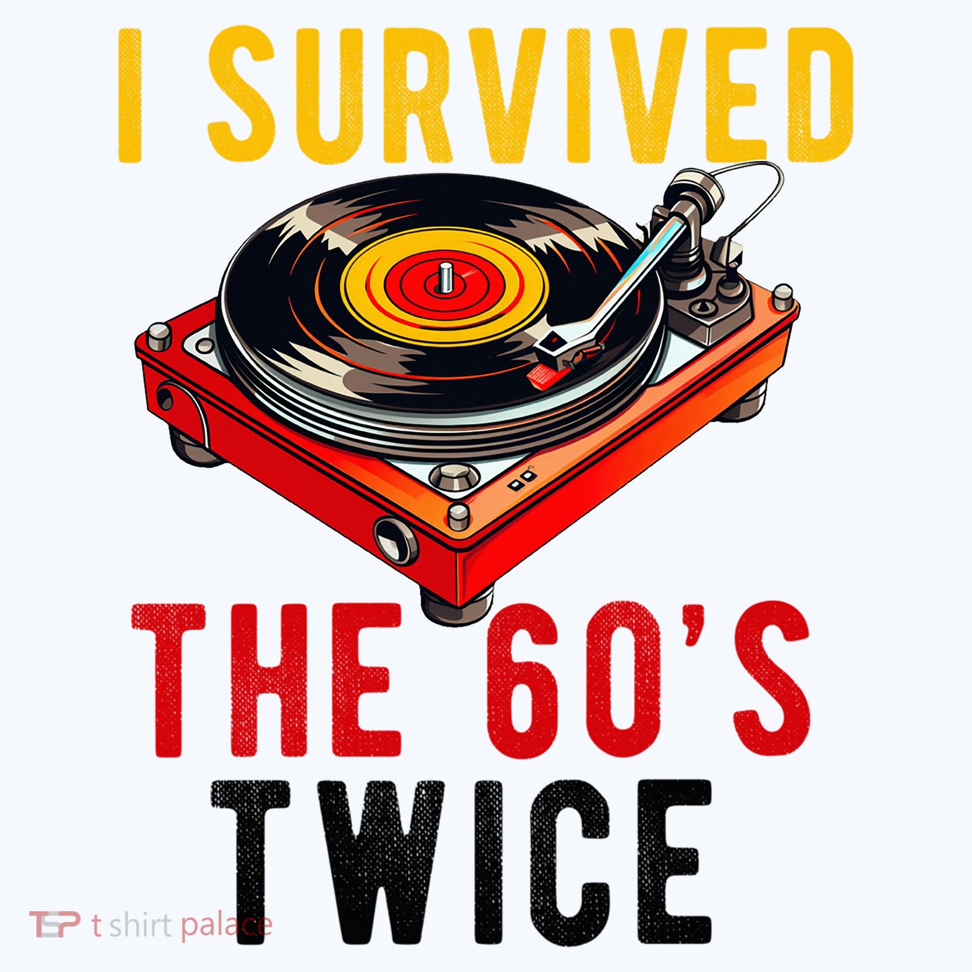 I Survived The 60s Sixties Twice 70th Birthday 60th Visor