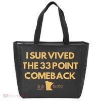 I Survived The 33 Point Comeback Tote Bag thumb 0