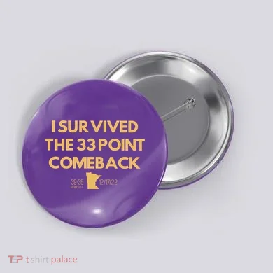 I Survived The 33 Point Comeback Button