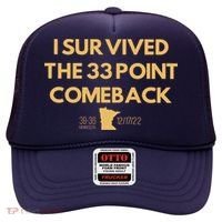 I Survived The 33 Point Comeback Hat thumb 0