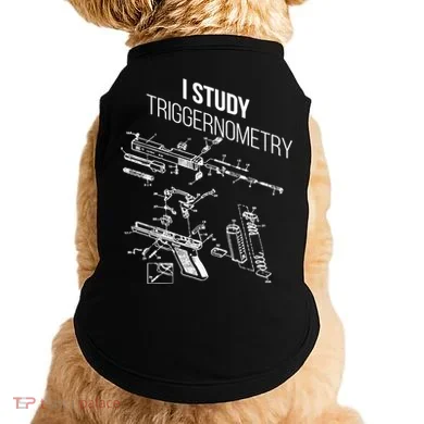 I Study Triggernometry Doggie Tank