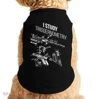 I Study Triggernometry Doggie Tank thumb 0