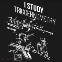 I Study Triggernometry Doggie Tank thumb 4