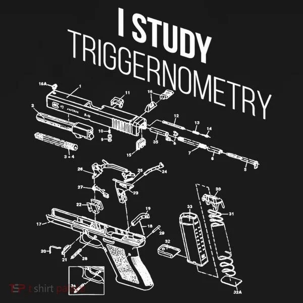 I Study Triggernometry Doggie Tank