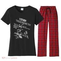 I Study Triggernometry Women's Flannel Pajama Set thumb 0
