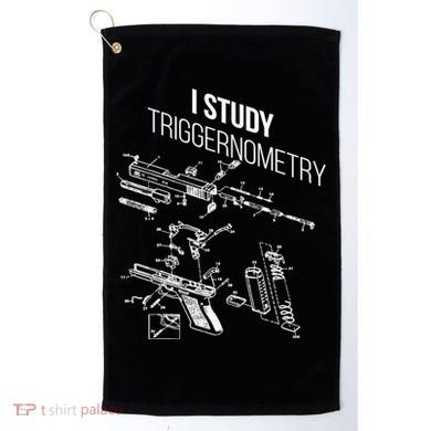 I Study Triggernometry Golf Towel