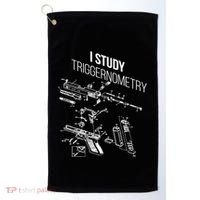 I Study Triggernometry Golf Towel thumb 0