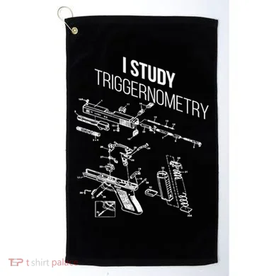 I Study Triggernometry Golf Towel