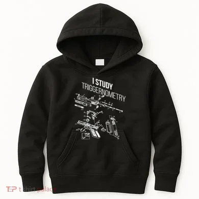 I Study Triggernometry Kids Hoodie