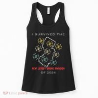 I Survived The New Jersey Drone Invasion Of 2024 Women's Tank Top thumb 0