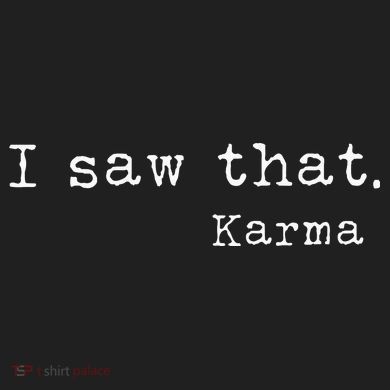 I Saw That Karma Urban Oversized Heavyweight T-Shirt