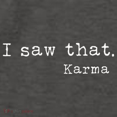 I Saw That Karma Vector Backpack