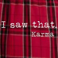 I Saw That Karma Women's Flannel Plaid Pajama Pants thumb 2