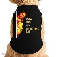 I Saw That IM Telling Dad Funny Religious Christian Jesus Doggie Tank thumb 0