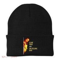 I Saw That IM Telling Dad Funny Religious Christian Jesus Beanie thumb 0