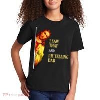 I Saw That IM Telling Dad Funny Religious Christian Jesus Kids T-Shirt thumb 2