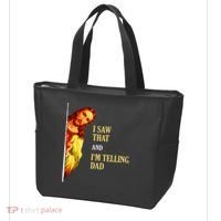 I Saw That IM Telling Dad Funny Religious Christian Jesus Tote Bag thumb 3