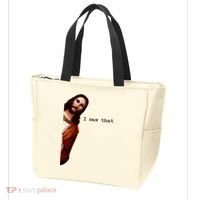 I Saw That Funny Jesus Christian Tote Bag thumb 3