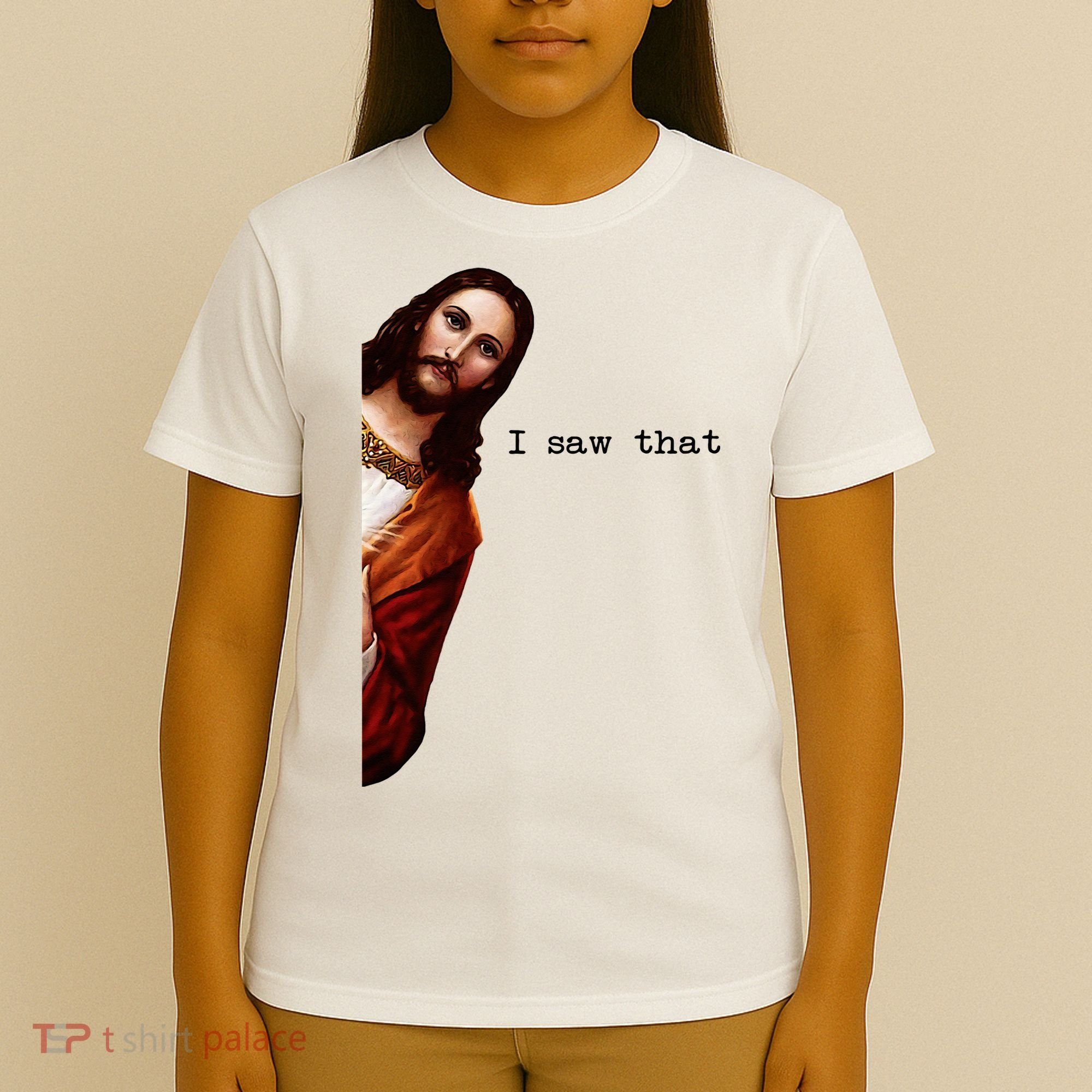 I Saw That Funny Jesus Christian T-Shirt
