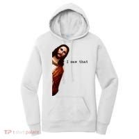 I Saw That Funny Jesus Christian Women's Hoodie thumb 0