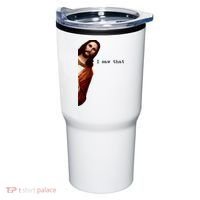 I Saw That Funny Jesus Christian Tumbler thumb 0