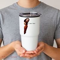 I Saw That Funny Jesus Christian Tumbler thumb 2