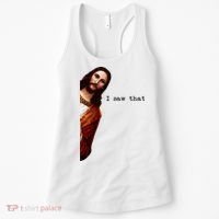 I Saw That Funny Jesus Christian Women's Tank Top thumb 0