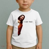 I Saw That Funny Jesus Christian Toddler T-Shirt thumb 2