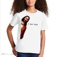 I Saw That Funny Jesus Christian Kids T-Shirt thumb 2