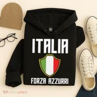 Italy Soccer Team Italia Hoodie thumb 4