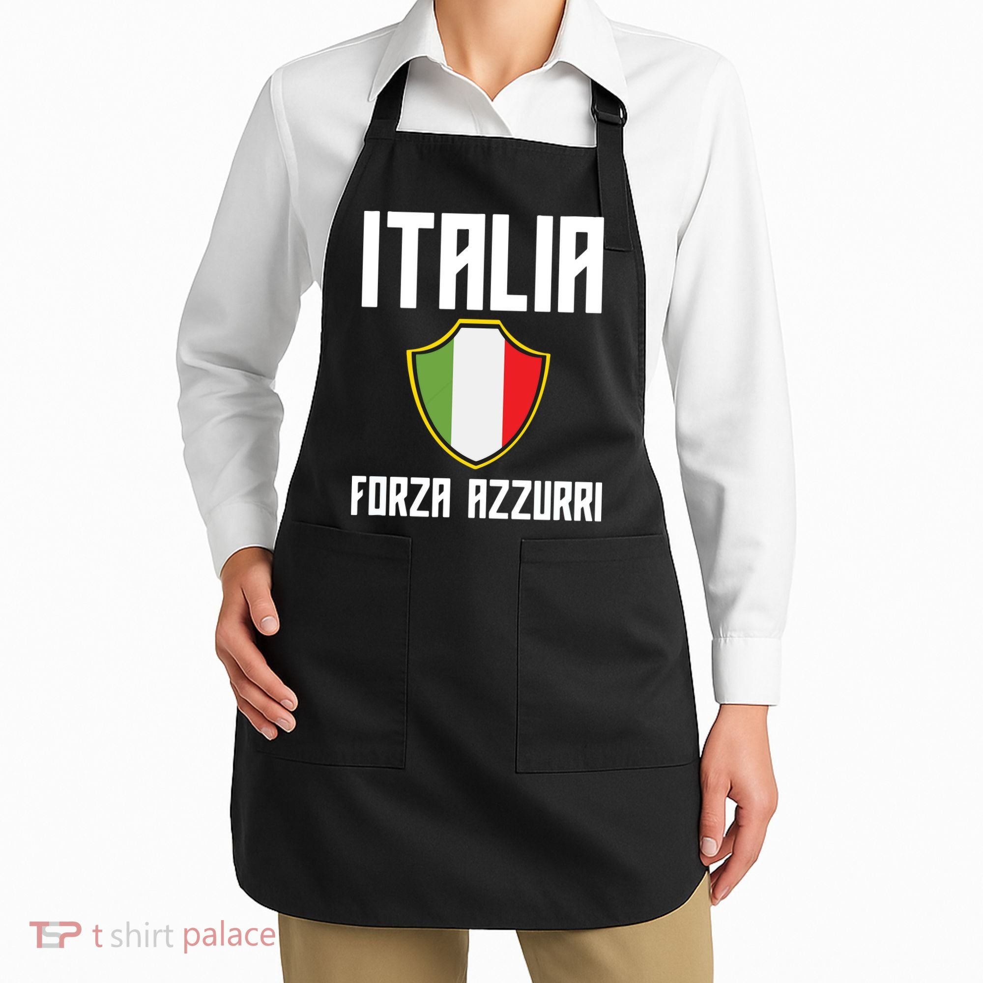Italy Soccer Team Italia Apron