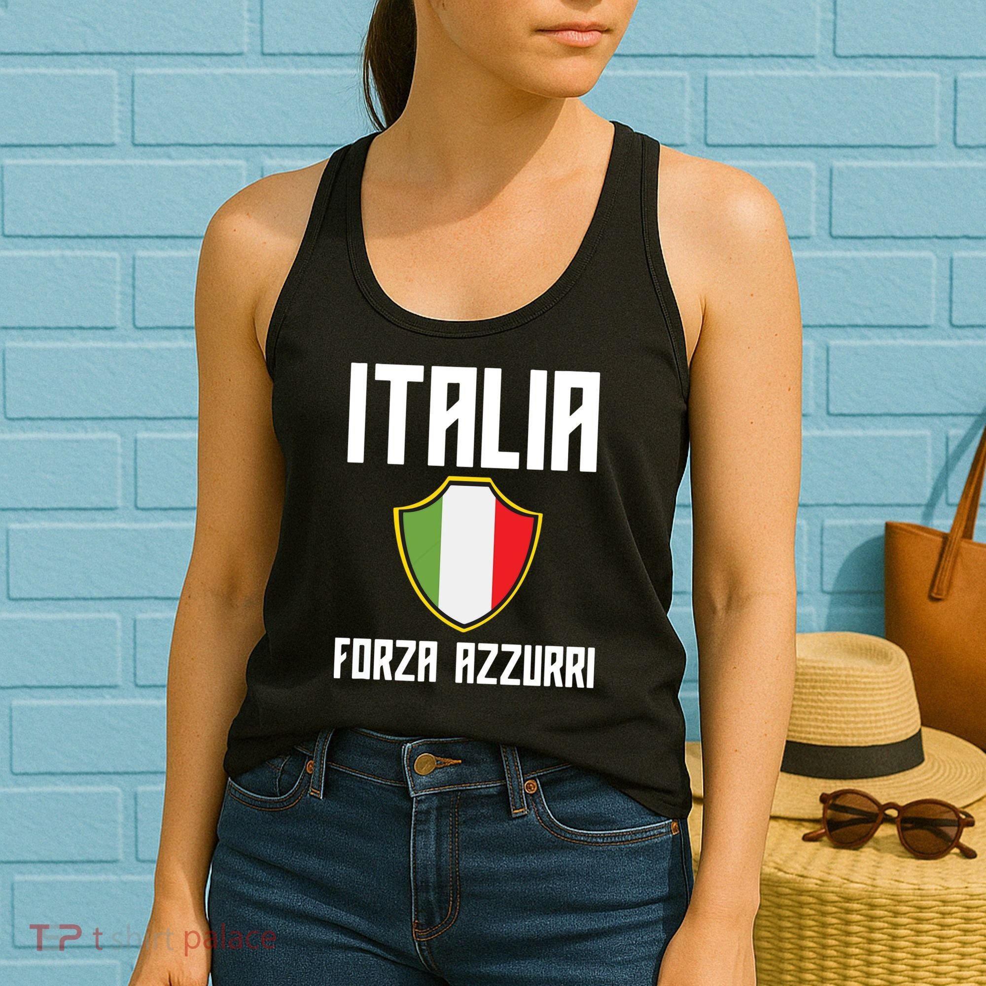 Italy Soccer Team Italia Women's Tank Top