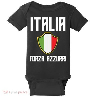 Italy Soccer Team Italia Baby Bodysuit
