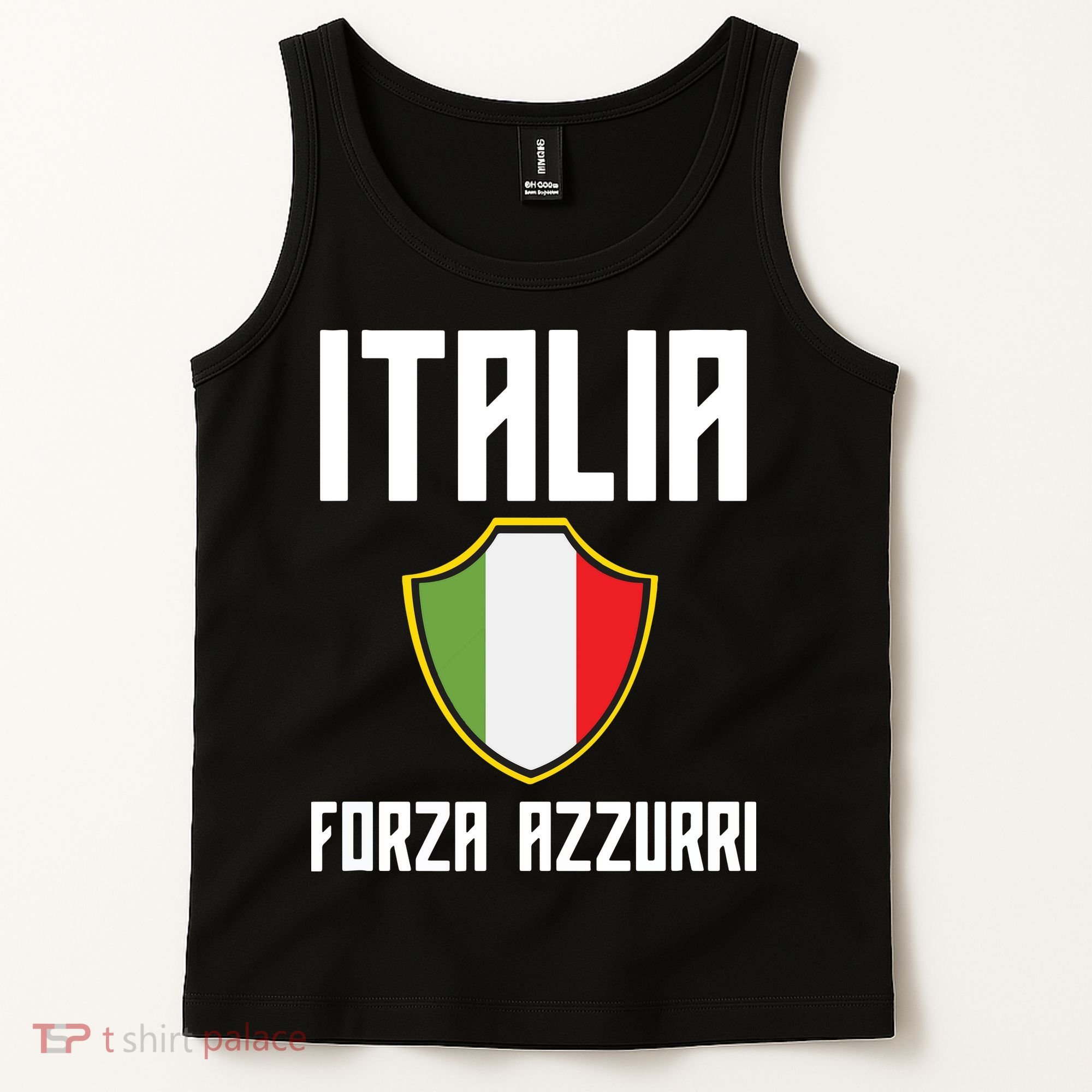 Italy Soccer Team Italia Tank Top