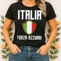 Italy Soccer Team Italia Women's T-Shirt thumb 2