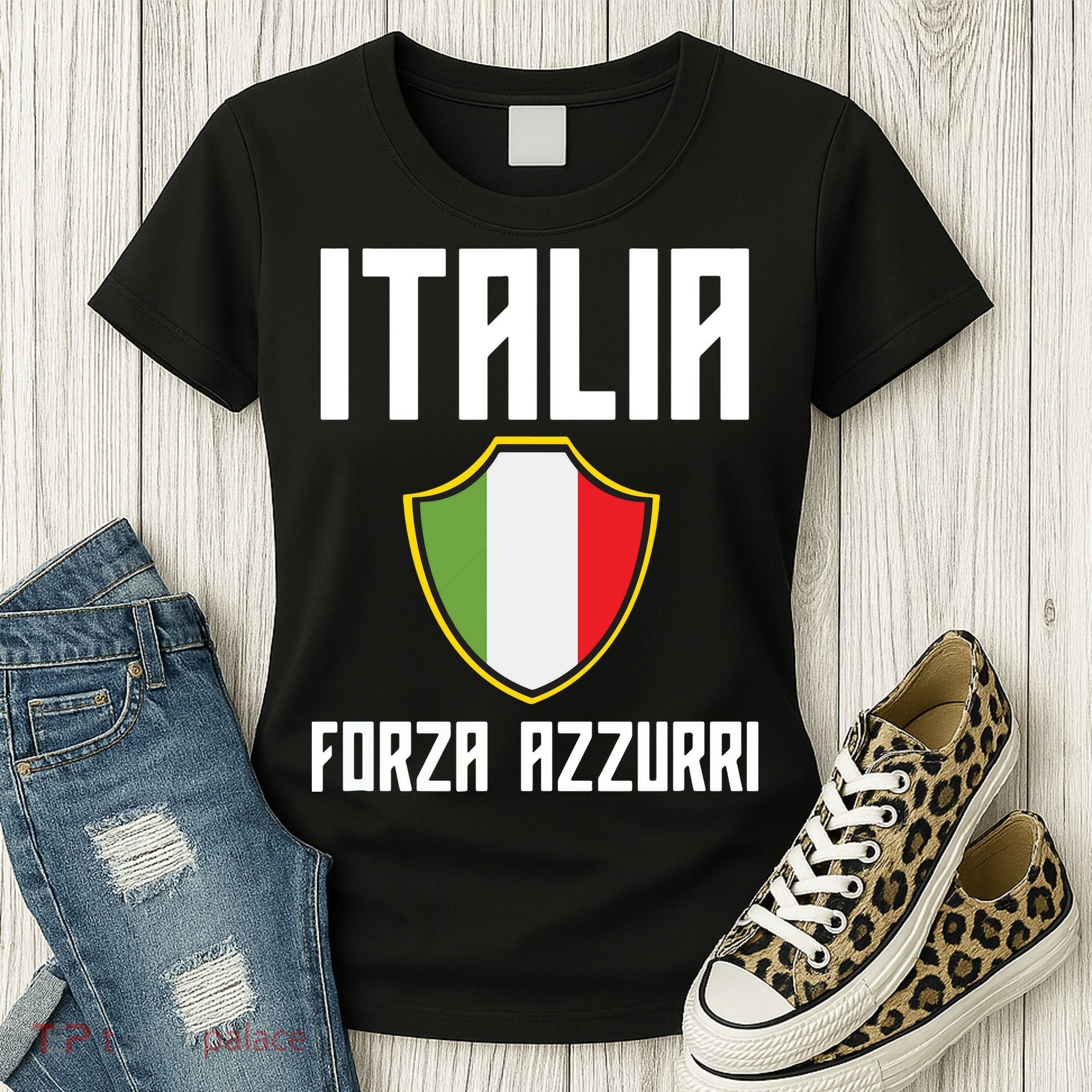 Italy Soccer Team Italia Women's T-Shirt