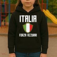 Italy Soccer Team Italia Kids Hoodie thumb 3