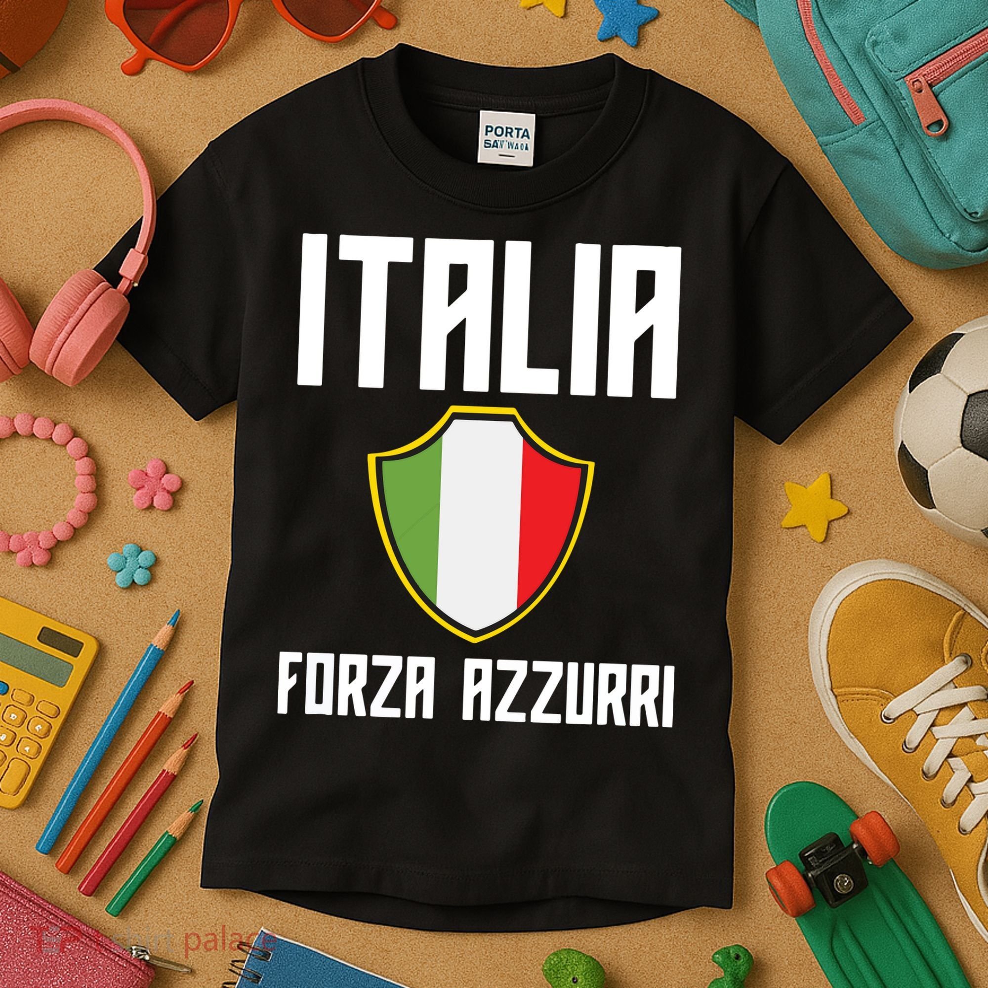 Italy Soccer Team Italia Kids T-Shirt