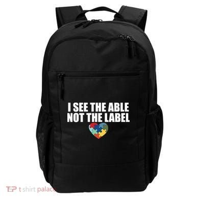 I See The ABLE Not The LABEL Backpack