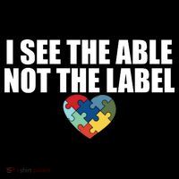 I See The ABLE Not The LABEL Backpack thumb 2