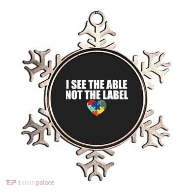 I See The ABLE Not The LABEL Ornament