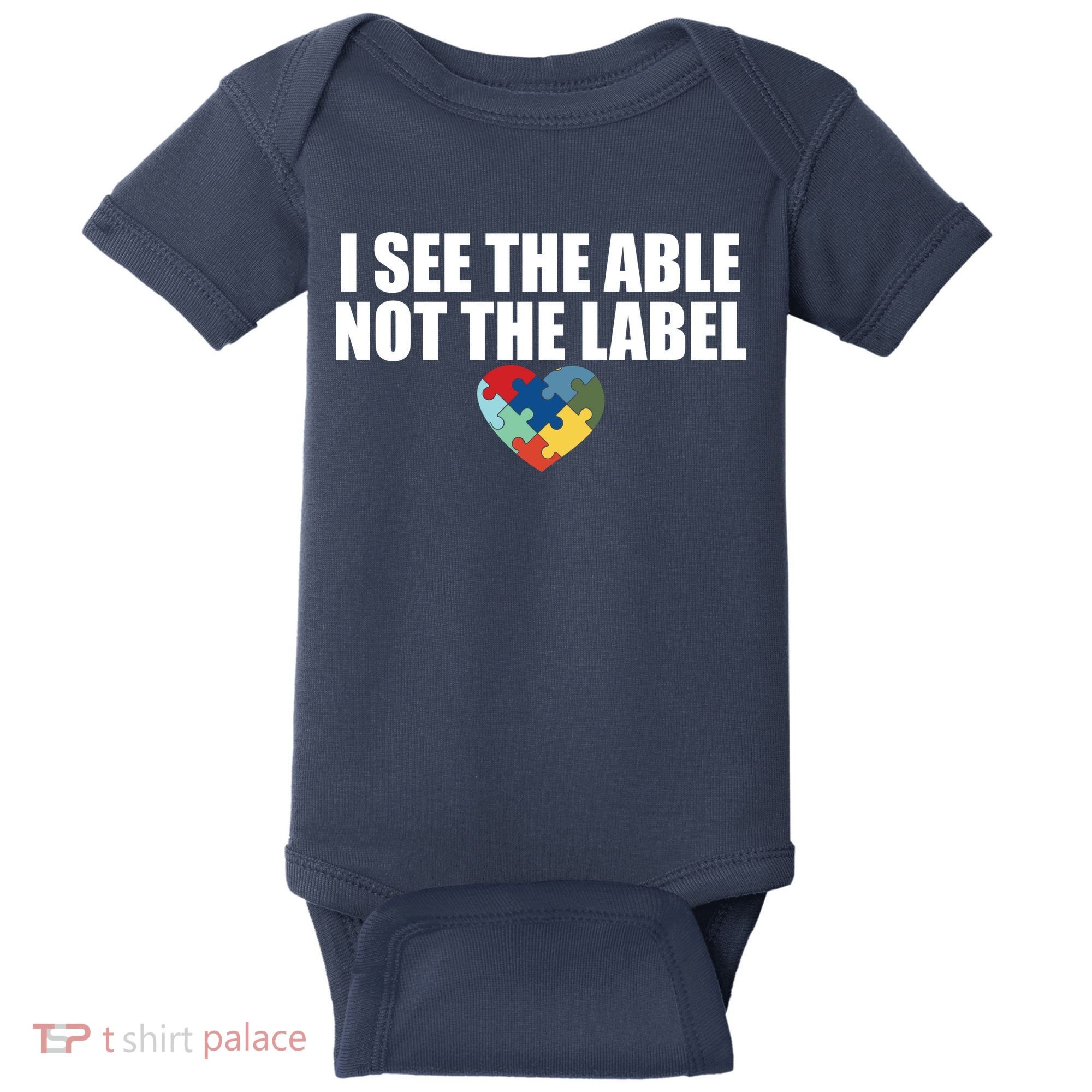 I See The ABLE Not The LABEL Baby Bodysuit