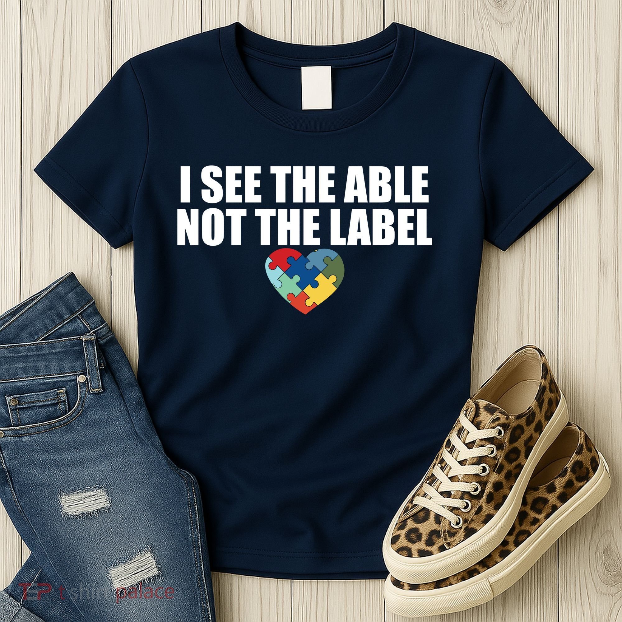I See The ABLE Not The LABEL Women's T-Shirt