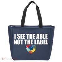 I See The ABLE Not The LABEL Tote Bag thumb 0