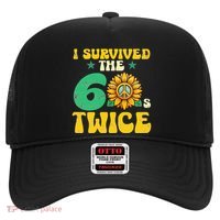 I Survived The 60s Twice Sixties 60s And 70s Year Sunflower Hat thumb 0
