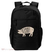 I'd Smoke That Pig Bbq Grilling Meaningful Gift Backpack thumb 0