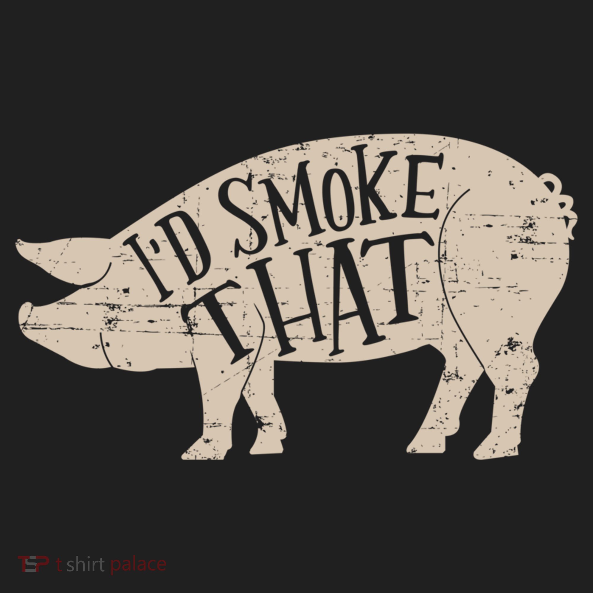 I'd Smoke That Pig Bbq Grilling Meaningful Gift Beanie