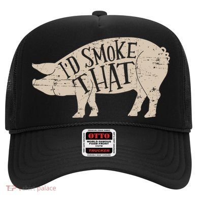I'd Smoke That Pig Bbq Grilling Meaningful Gift Hat
